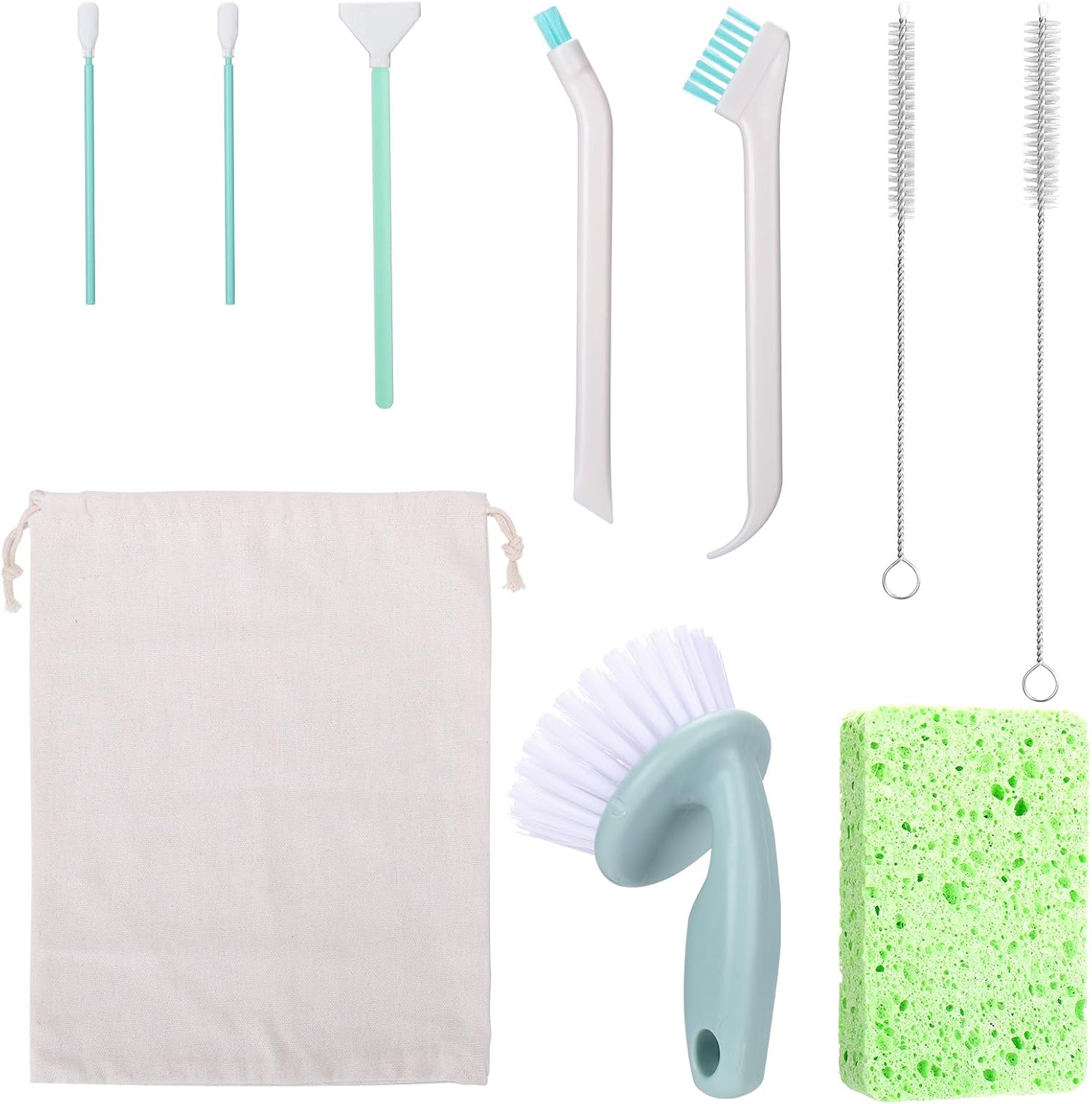 Pet Water Fountain Cleaning Kit, 10 Pcs (B0FY3RXK1Q)
